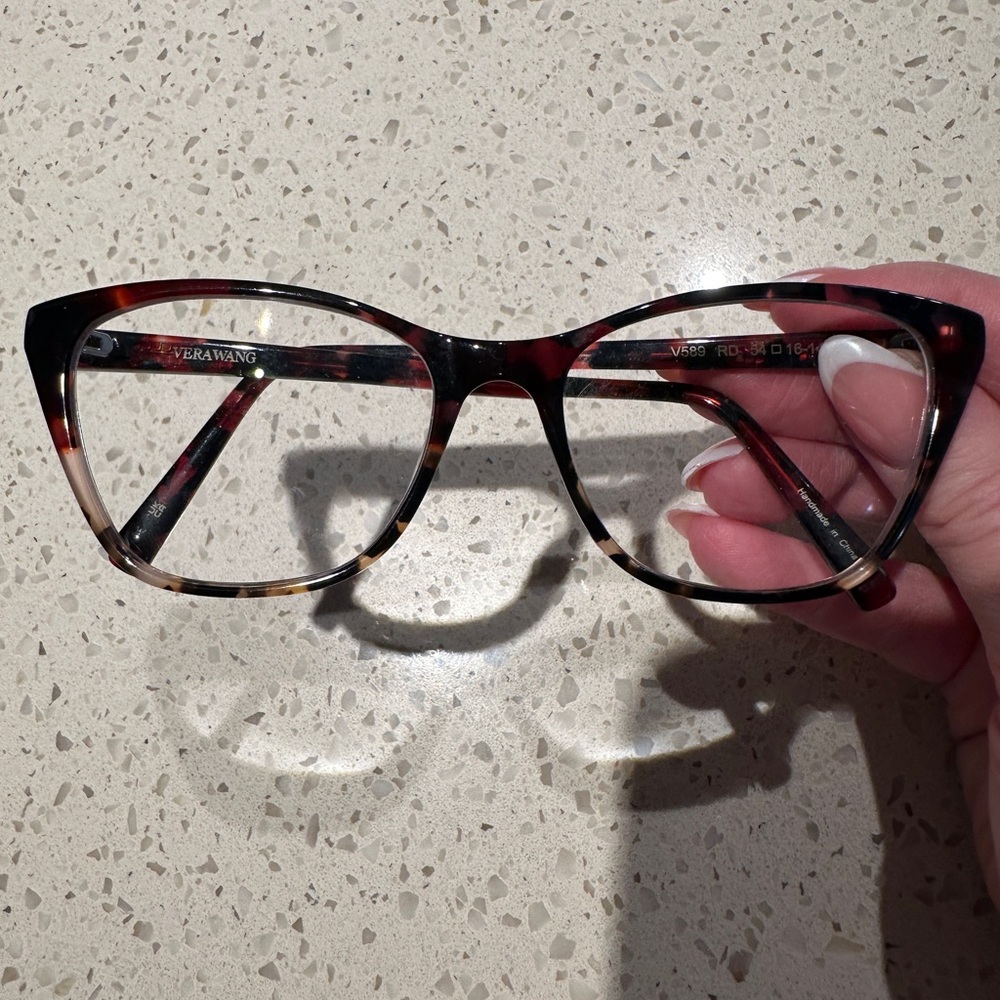 Vera Wang Women's Tortoiseshell Eyeglass Frames - Brown & Black